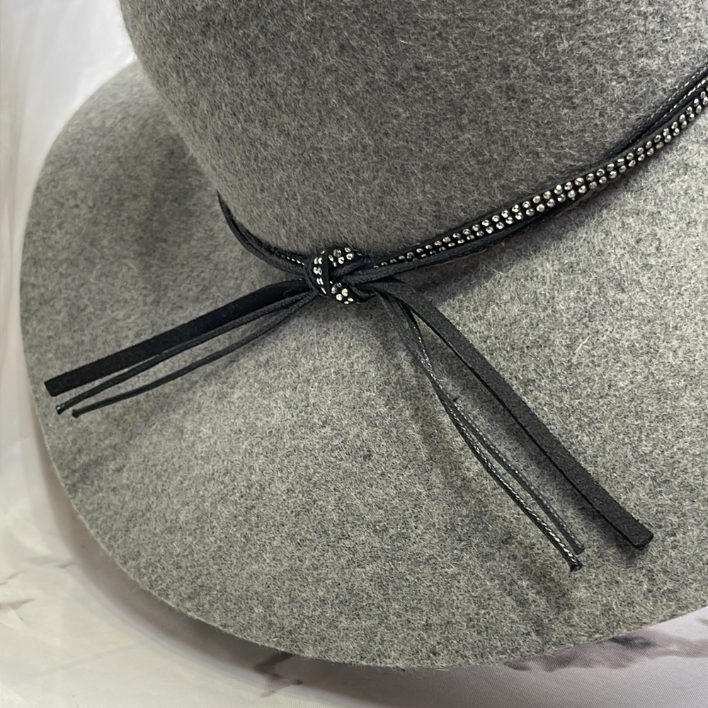 Walaroo Hat Company Cambria Hat Wide Brim 100% Wool Felt Round Crown - Picture 2 of 10